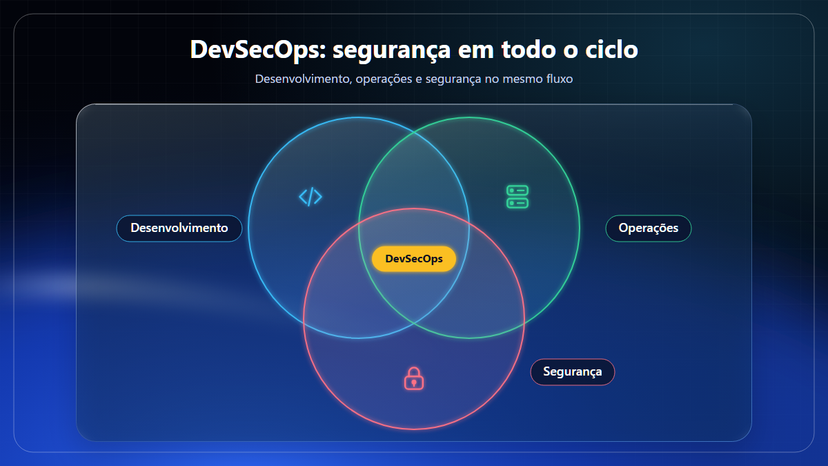 DevSecOps integra desenvolvimento, operações e segurança