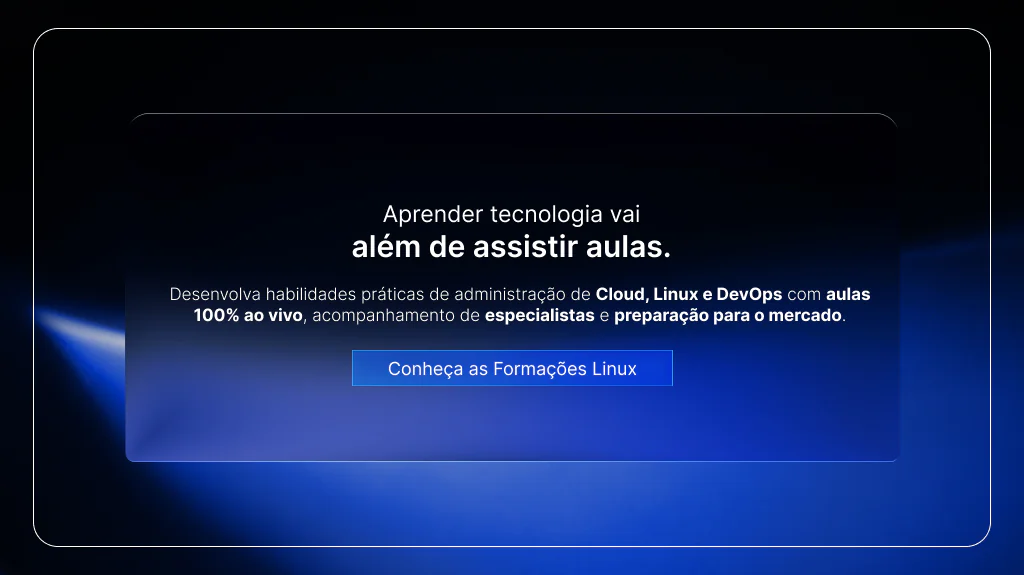 Formações Linux, Cloud e DevOps da Linux Force Security